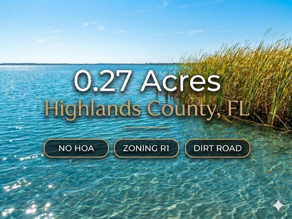 0.27 Acre – Highlands County FL