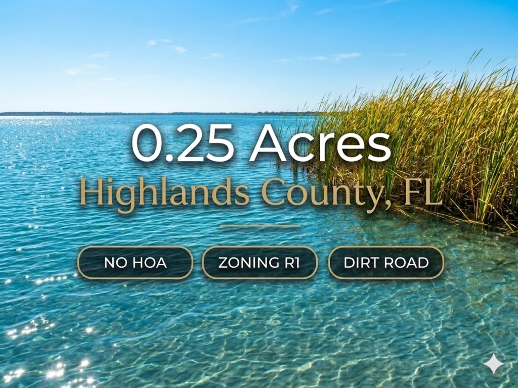 0.25 Acres – Highlands County FL