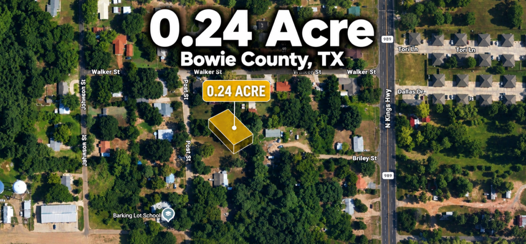 0.24 Acre – Bowie County, Texas